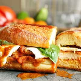 Chicken Parmigiana Sub